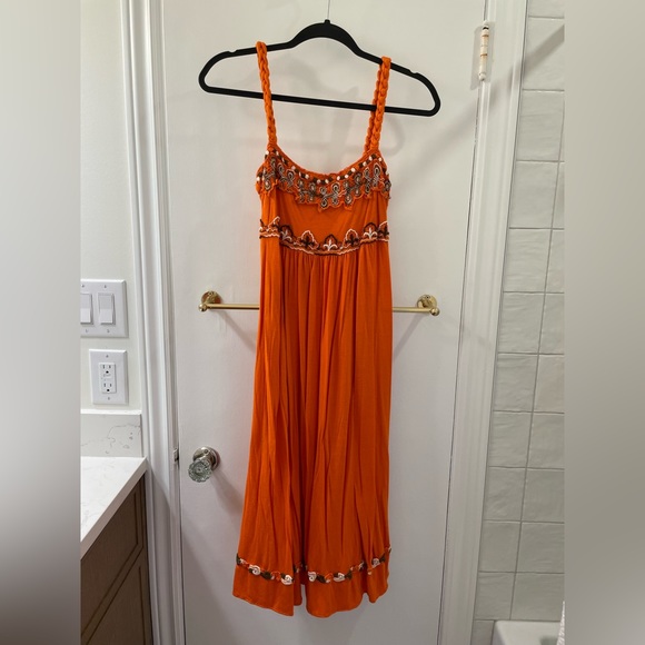 Language LA Orange Dress - Picture 1 of 1